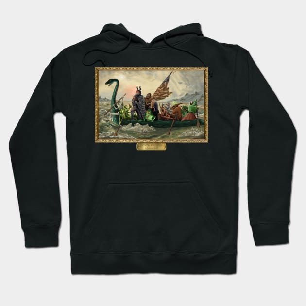 Cryptid Crossing Hoodie by JonathanDodd_Draws